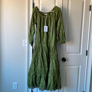 NWT Roller Rabbit Astra Eyelet Milou Dress